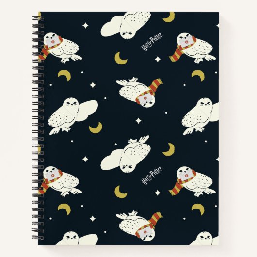 Carnet Motif Clair de Lune d'Hedwig (Devant)