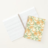Carnet Motif classique aux fruits orange (Intérieur)