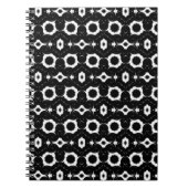carnet motif classique noir et blanc (Devant)
