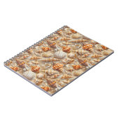 Carnet Motif Coastal Elegance Seashell (Côté gauche)