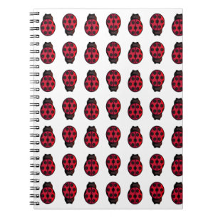 Carnet Motif coccinelle