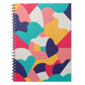 Carnet Motif coloré (Devant)