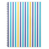 Carnet Motif Coloré À L'École (Devant)