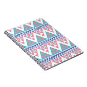 Carnet Motif coloré aztèque tribal (Côté Droit)