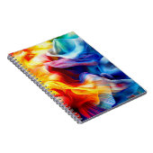 Carnet Motif coloré clair (Côté Droit)