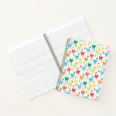 Carnet Motif coloré des dents (Intérieur)