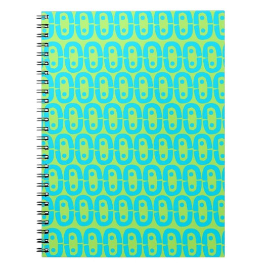 Carnet motif coloré moderne (Devant)