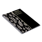 Carnet Motif coloré personnalisé (Côté Droit)