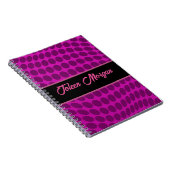 Carnet Motif coloré personnalisé (Côté Droit)