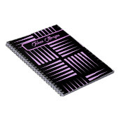 Carnet Motif coloré personnalisé (Côté Droit)