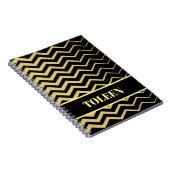 Carnet Motif coloré personnalisé (Côté Droit)