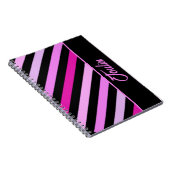 Carnet Motif coloré personnalisé (Côté Droit)