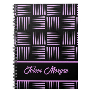 Carnet Motif coloré personnalisé