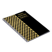 Carnet Motif coloré personnalisé (Côté Droit)