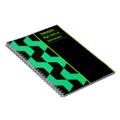 Carnet Motif coloré personnalisé (Côté Droit)