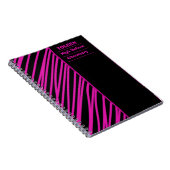 Carnet Motif coloré personnalisé (Côté Droit)