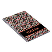 Carnet Motif coloré personnalisé (Côté Droit)