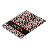 Carnet Motif coloré personnalisé (Côté gauche)