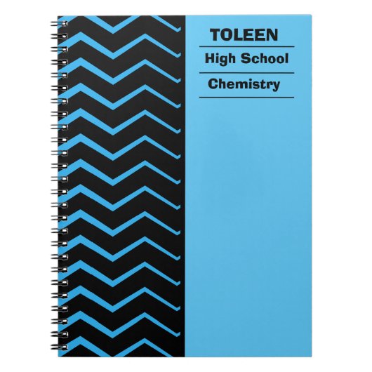 Carnet Motif coloré personnalisé (Devant)