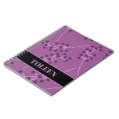 Carnet Motif coloré personnalisé (Côté gauche)