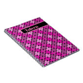 Carnet Motif coloré personnalisé (Côté Droit)