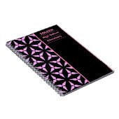 Carnet Motif coloré personnalisé (Côté Droit)