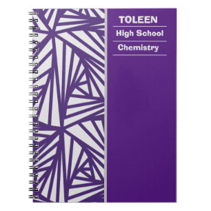 Carnet Motif coloré personnalisé