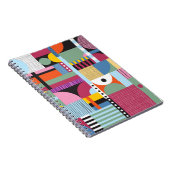 Carnet Motif coloré scandinave (Côté Droit)