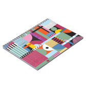 Carnet Motif coloré scandinave (Côté gauche)