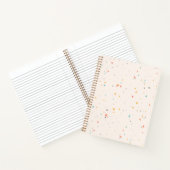 Carnet Motif Confetti Dots & Triangle (Intérieur)