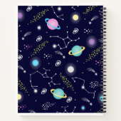 Carnet Motif Constellations (Dos)