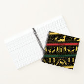 Carnet Motif couche Qilin (Intérieur)