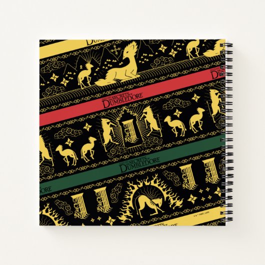 Carnet Motif couche Qilin (Dos)