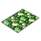 Carnet Motif couleur tulipe transparent (Côté gauche)