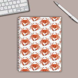 Carnet Motif Crabe Bord de Mer