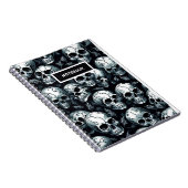 Carnet Motif crâne (Côté Droit)