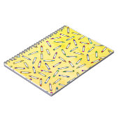 Carnet Motif Crayon de Dessin Animé (Côté gauche)