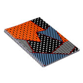 Carnet motif créatif transparent avec compos géométrique (Côté Droit)