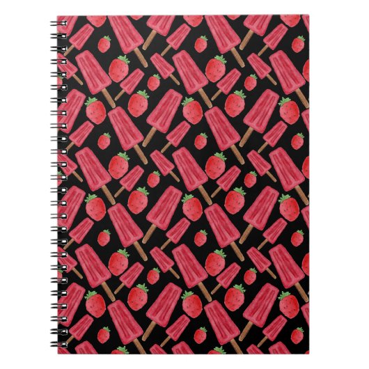Carnet Motif crème glacée | motif Lollies | lollipop 10 (Devant)