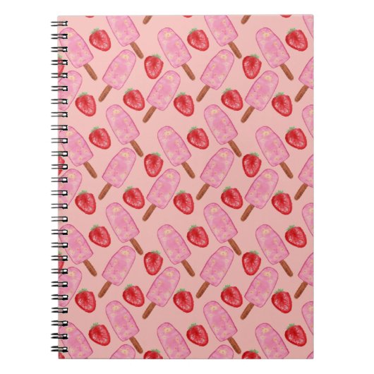 Carnet Motif crème glacée | motif Lollies | lollipop 19 (Devant)