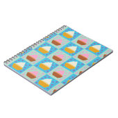 Carnet Motif Cupcake (Côté gauche)