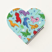 Carnet Motif Cute Dinosaur (Dos)