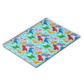 Carnet Motif Cute Dinosaur (Côté gauche)