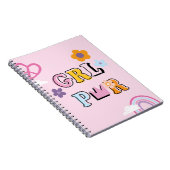 Carnet Motif d'alimentation fille (Côté Droit)