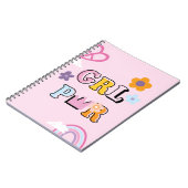 Carnet Motif d'alimentation fille (Côté gauche)