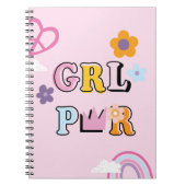 Carnet Motif d'alimentation fille (Devant)