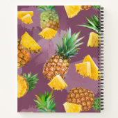 Carnet Motif d'ananas 3 (Dos)