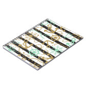 Carnet Motif d'ancre flottante (Côté gauche)