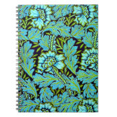 Carnet Motif d'Anemone par William Morris, (Devant)