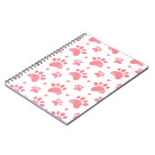 Carnet Motif d'aquarelle Cat Paws (Côté gauche)
